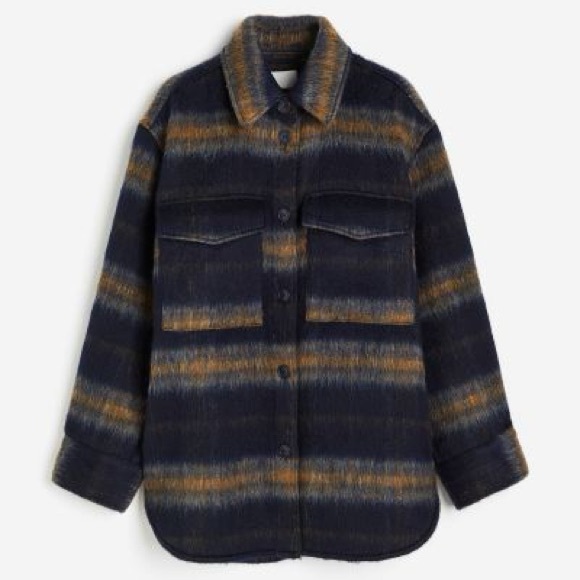 H&M Oversized Wool Shacket - Picture 2 of 5